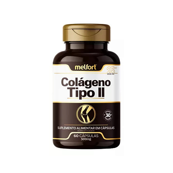 Colágeno Tipo 2 Articulação Com 60 Cápsulas - Melfort