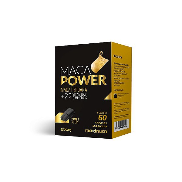 Maca Power 60 caps - Maxinutri