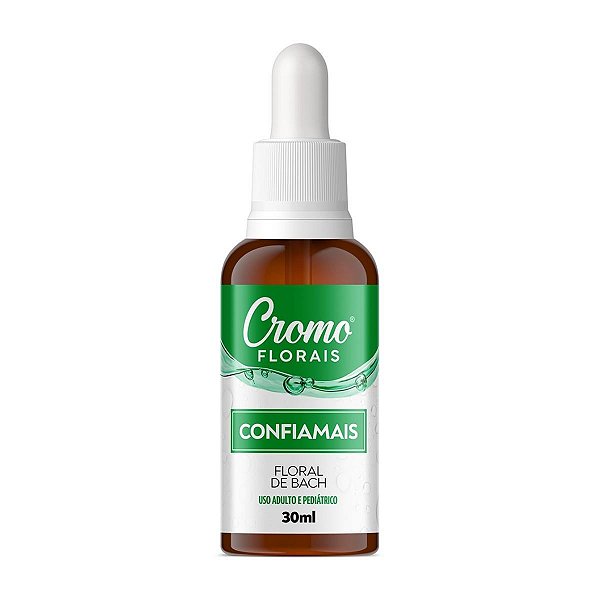 Floral CONFIAMAIS (Medo e Insegurança) Adulto 30ml - Cromo Florais