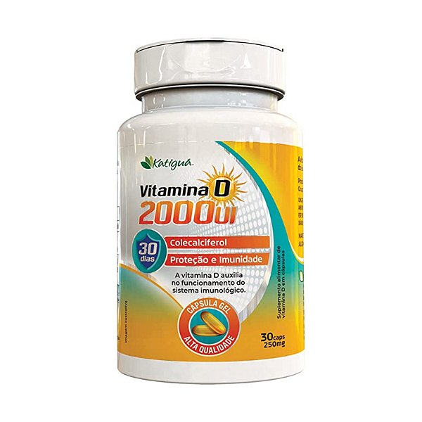 Vitamina D 2000UI 250mg 30caps - Katiguá