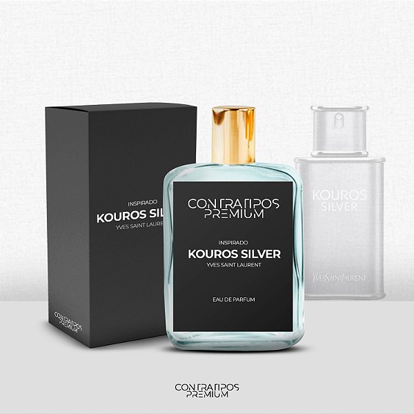 PERFUME CONTRATIPO - INSPIRADO KOUROS SILVER
