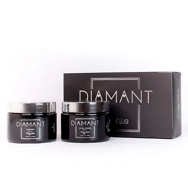 Shampoo + Máscara 300g DIAMANT Home Care | Restauração instantânea para Cabelos Fragilizados | Phyto Ativo