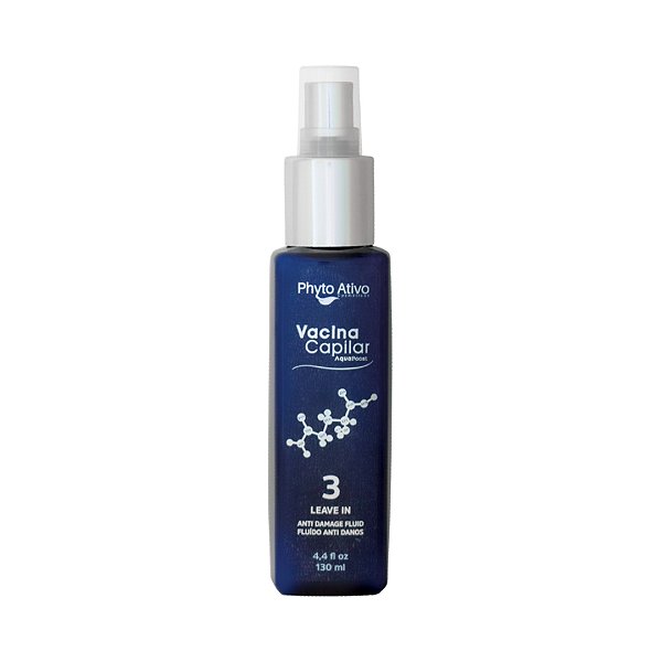 Leave-in Vacina Capilar 130ml | Fluído Protetor Térmico Hidratante | Phyto Ativo