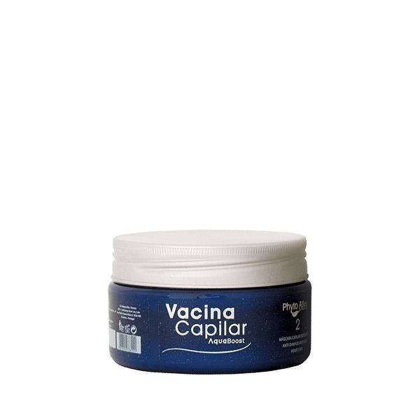 Máscara Vacina Capilar 250g | Hidratação Intensa com Ácido Hialurônico | Phyto Ativo