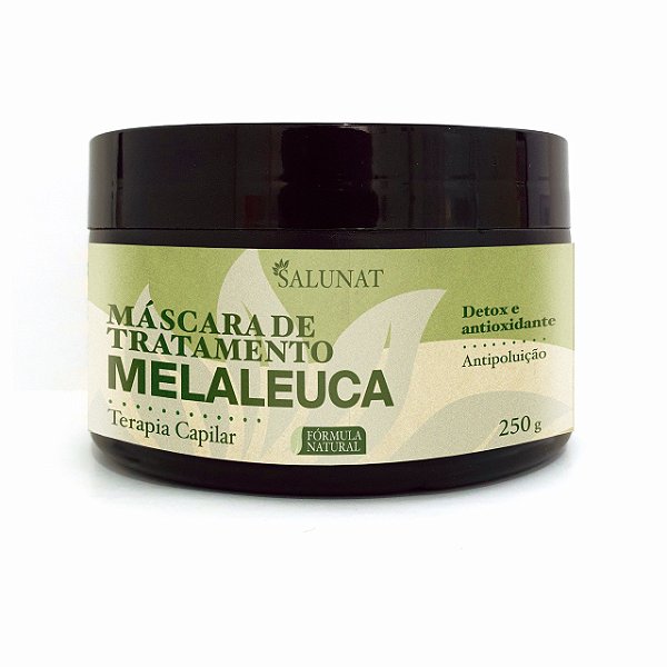 Máscara Melaleuca 250g - Detox, Anti poluição e Anti inflamatória - Salunat