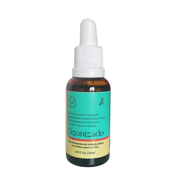 Blend de Óleos Ozonizado 30ml | Antiqueda e Anticaspa | Phyto Ativo