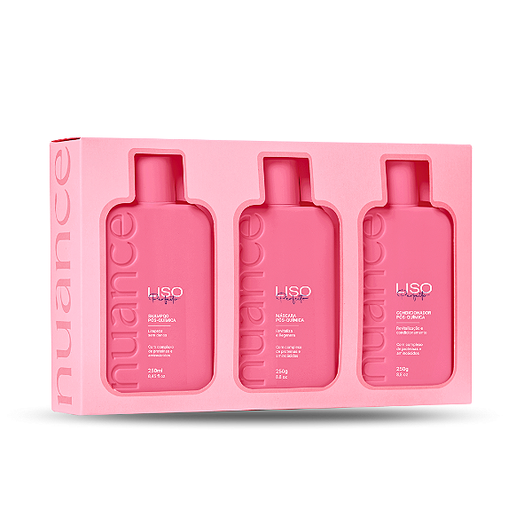Box Liso Perfeito 250ml | Pós Química e Alisamento | Nuance