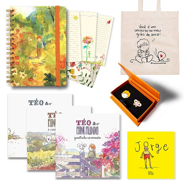 Combo Planner Téo & O Mini Mundo (EXCLUSIVO ANÚNCIO)