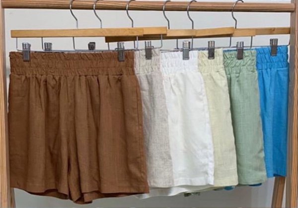 SHORTS DE LINHO NAYA