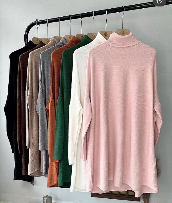 PONCHO TRICOT MOUSSE