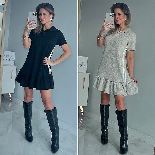 VESTIDO POLO LÃ