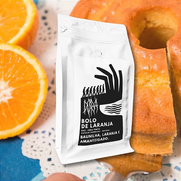 CAFÉ BOLO DE LARANJA