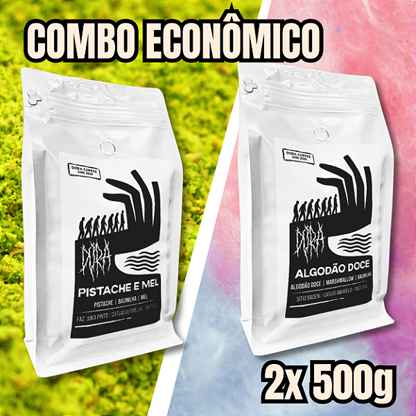 COMBO ECONÔMICO - 1KG (2x 500g)