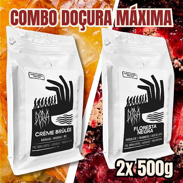COMBO DOÇURA MÁXIMA - 1KG (2x 500g)
