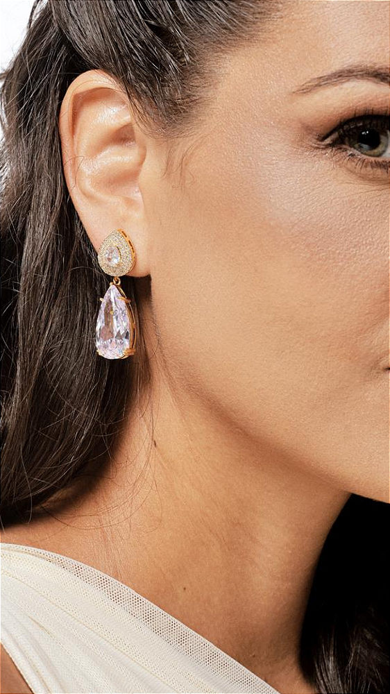 Brinco Gota Princesa