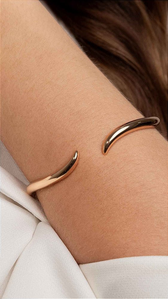 BRACELETE ABERTO PONTAS