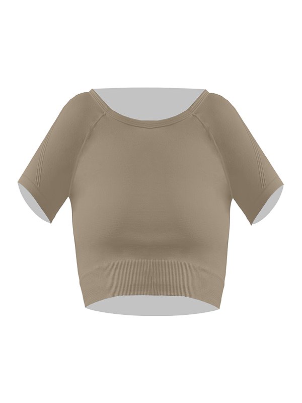 Bby Tee Seamless Champagne