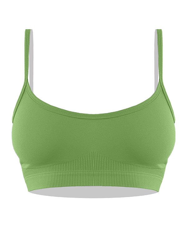 Top Basic Seamless Pistache