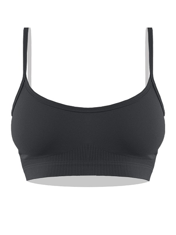 Top Basic Seamless Grafite