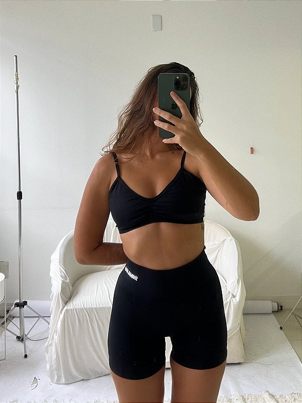 Short Seamless Black