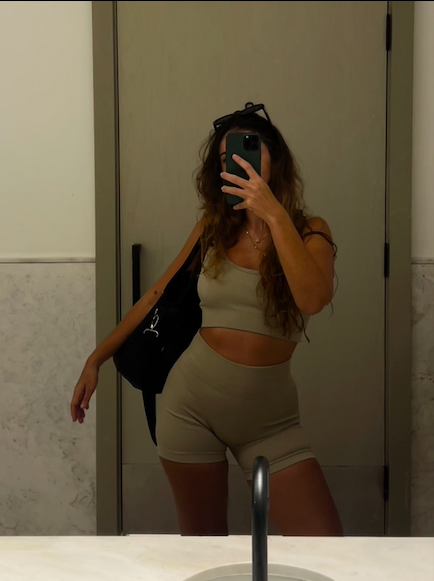 Conjunto Canelado Seamless Amêndoa