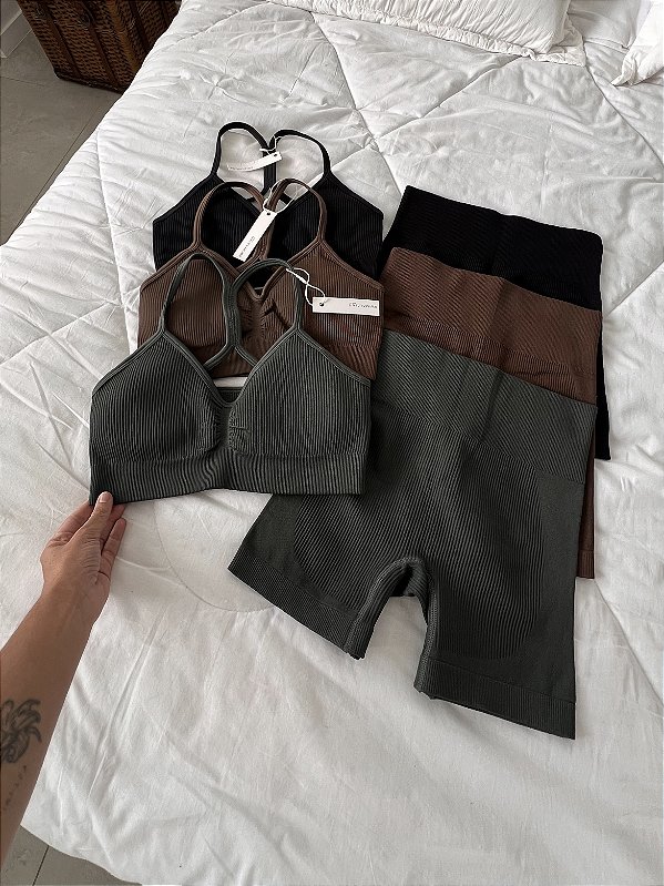 Conjunto Seamless Short & Top
