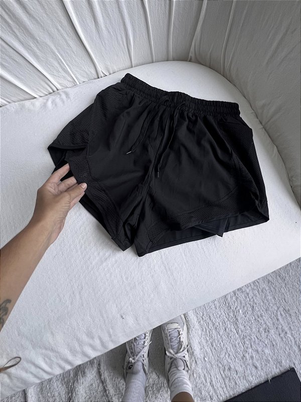 Short Duplo Bolso Lateral