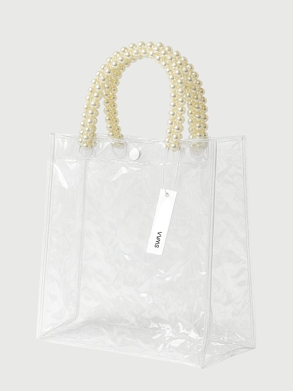 Bolsa Charm Pérolas