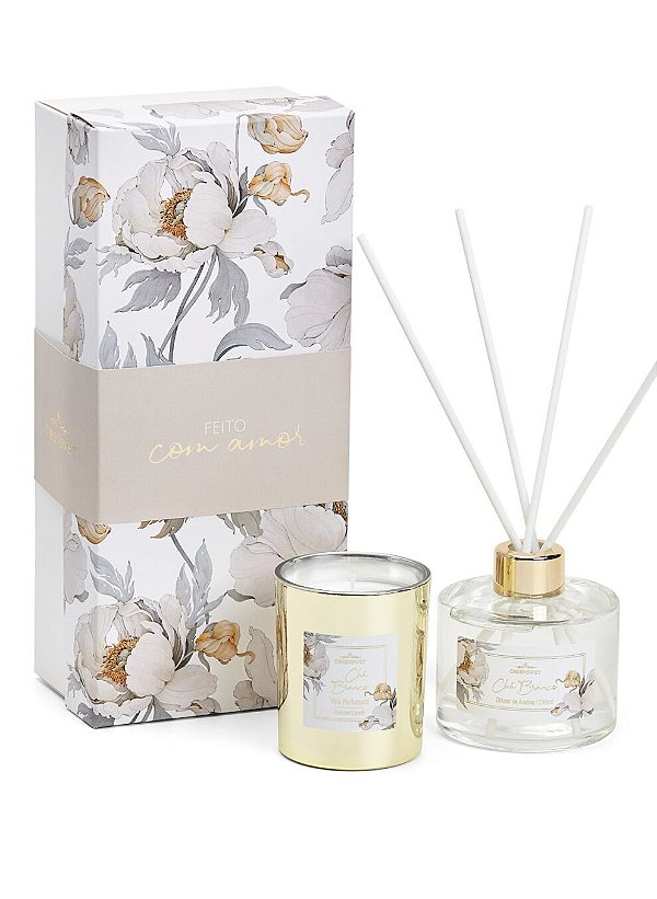 Kit Especial - Essencia Cha Branco