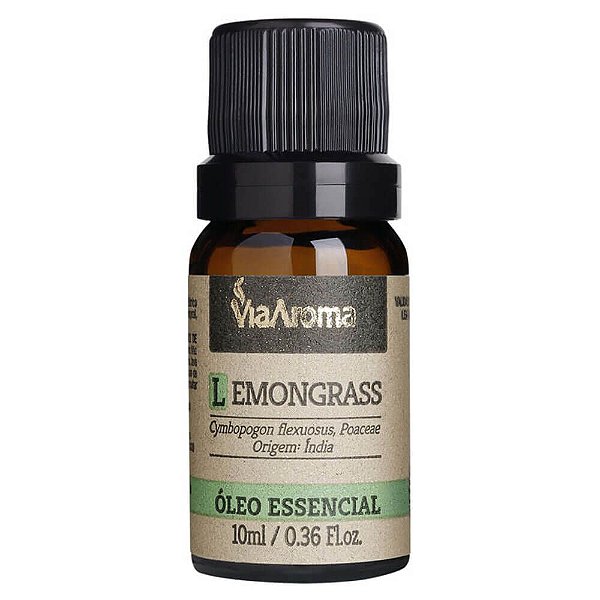 Óleo Essencial 10ml - Lemongrass - Via Aroma