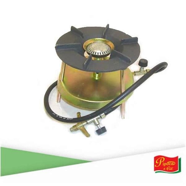 FOGAREIRO ALTA PRESSÃO FERRO FUNDIDO COM TRIPÉ