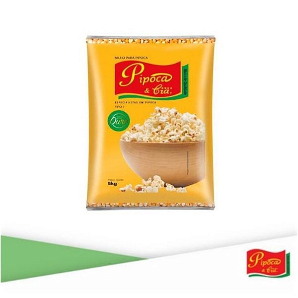 Milho Pipoca PIPOCA CIA Série Ouro 6un x 5kg FD