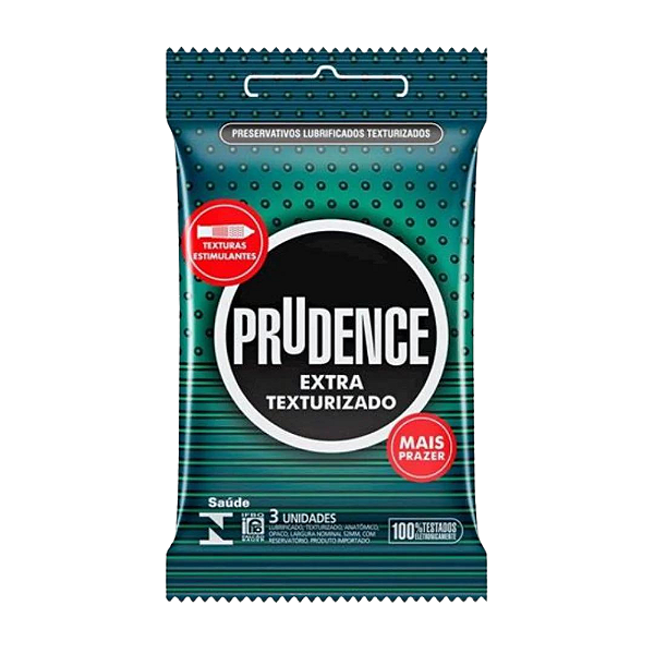 PRESERVATIVO EXTRA TEXTURIZADO C/3
