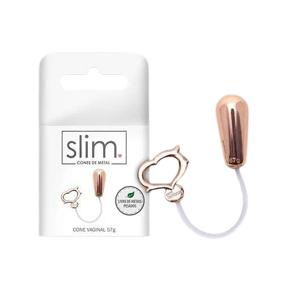 CONE VAGINAL 57G METAL - 4,1 X 1,9CM