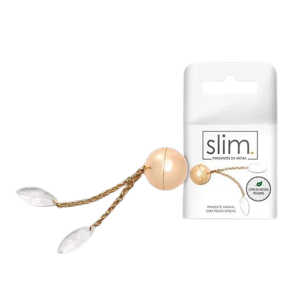 PINGENTE VAGINAL CRISTAL - Ø2,4CM