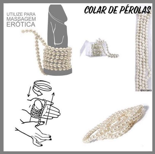 PÉROLAS SENSUAIS PARA MASSAGEM EXCITANTE 60 CM