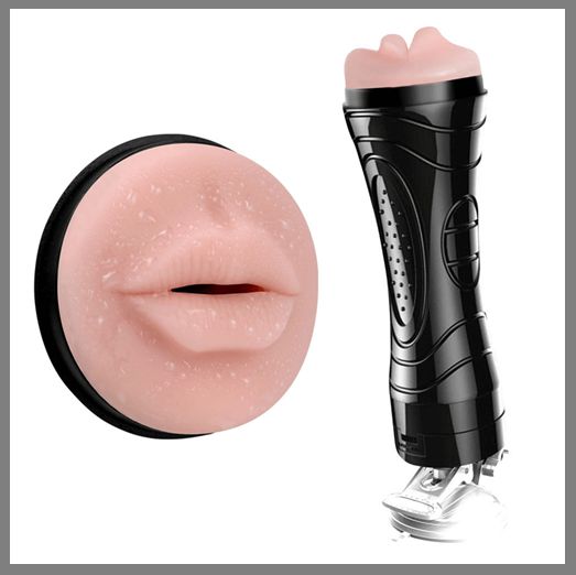 MASTURBADOR BUSSY BOCA COM VIBRO E VENTOSA