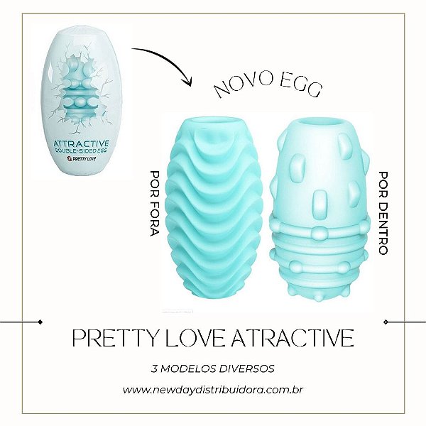 MASTURBADOR EGG PRETTY LOVE ATTRACTIVE VERDE