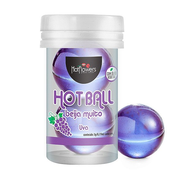 HOT BALL BEIJA MUITO DUPLO UVA