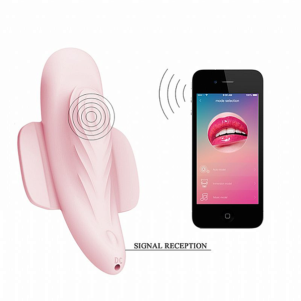 VIBRADOR DE CALCINHA COM CONTROLE SEM FIO E APP