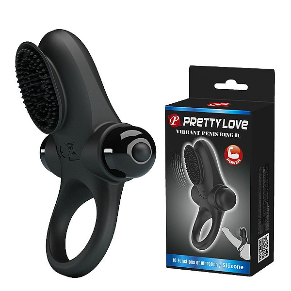 ANEL PENIANO VIBRANT PÊNIS RING ll - PRETTY LOVE