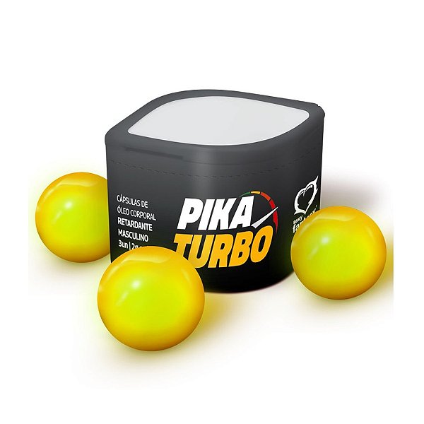 CAPSULA PIKA TURBO - RETARDANTE COM  3 UN - 2G