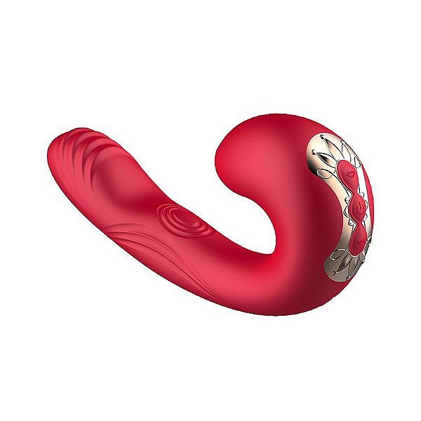 VIBRADOR DE PONTO G E CLITÓRIS COM ESTIMULADOR - LOW 3
