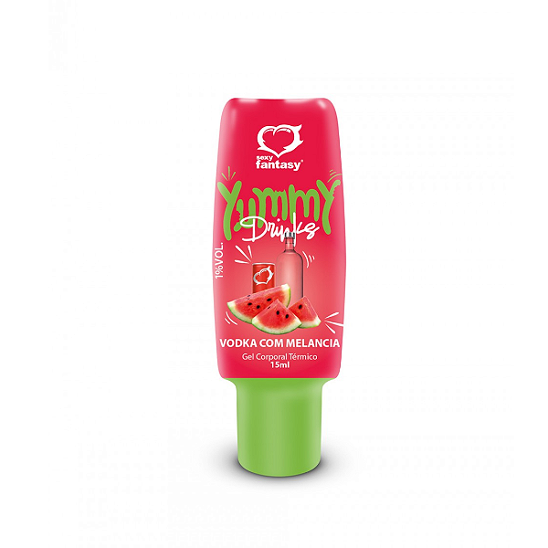 GEL TERMICO YUMMY VODKA COM MELÂNCIA 15ML