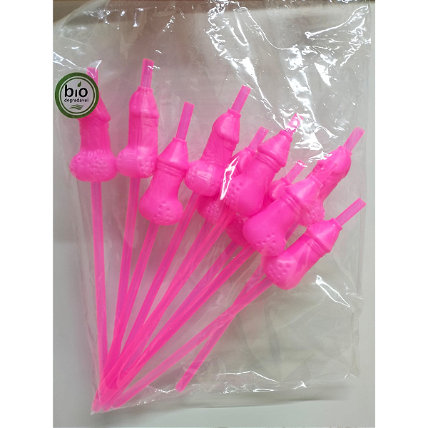 CANUDO ERÓTICO NEON PINK - PACOTE C/ 10