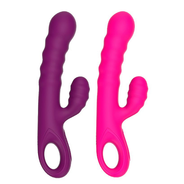 VIBRADOR DE PONTO G E CLITÓRIS - DENNIS