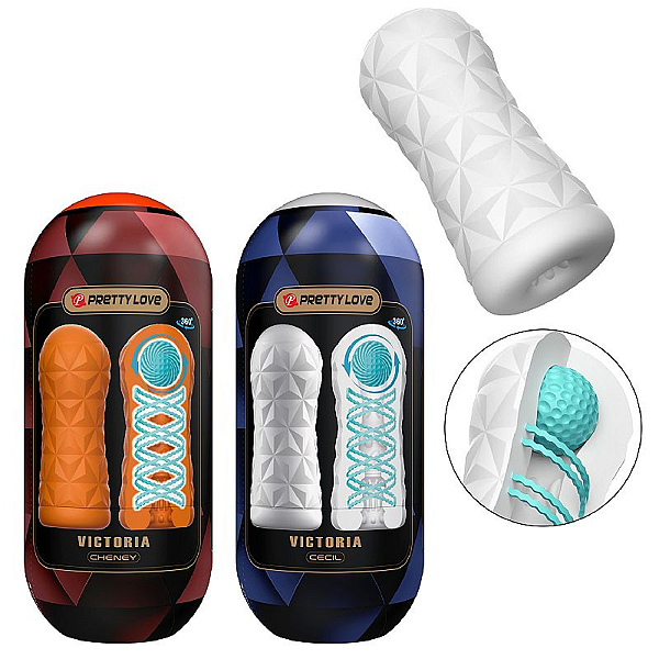 MASTURBADOR COM TEXTURA INTERNA DE VAGINA
