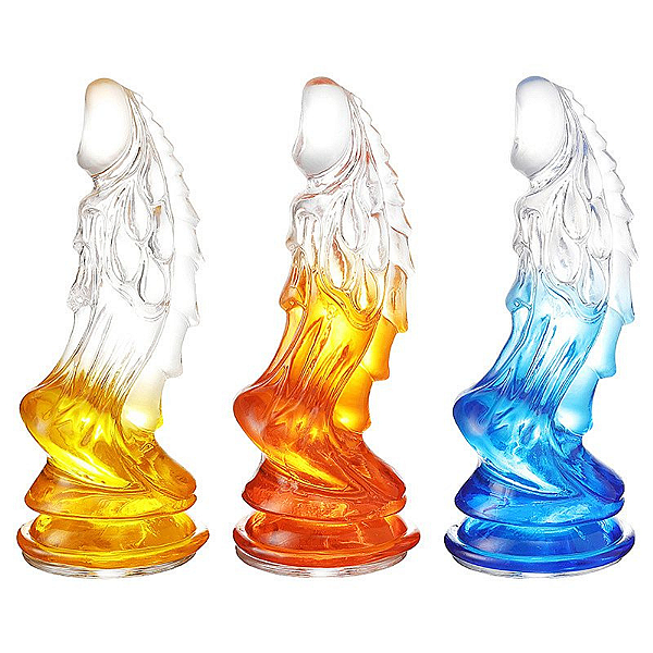 PLUG ANAL MASTER EM SILICONE COLORIDO - DILDO - 22 X 6,7 CM