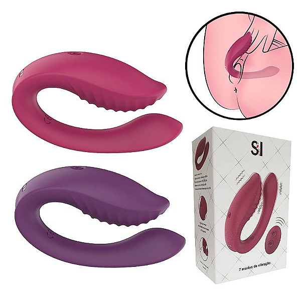 VIBRADOR DE CASAL COM CONTROLE