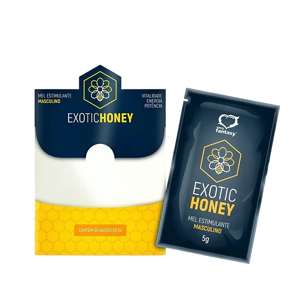 EXOTIC HONEY MASCULINO - CAIXA COM 30 UN